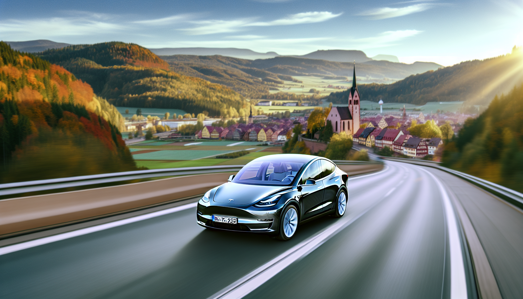 The German EV adoption tracking system creates an unbeatable opportunity for American travelers to rent a Tesla Model Y through its rental program. - Tesla Model Y rental in Germany