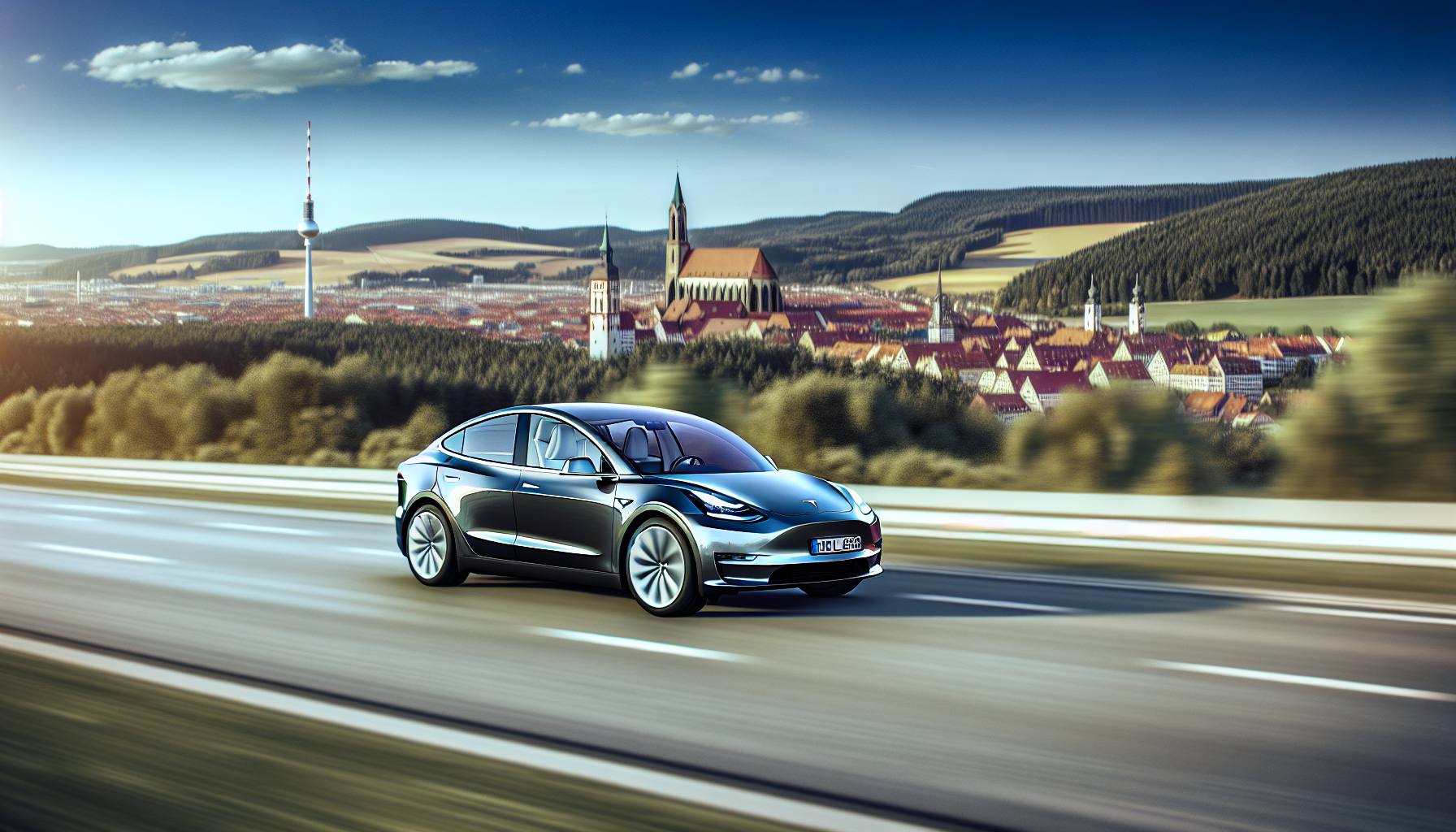 "How Tesla's New Partnership Makes Renting a Model Y in Germany Easy" - Tesla Model Y rental in Germany