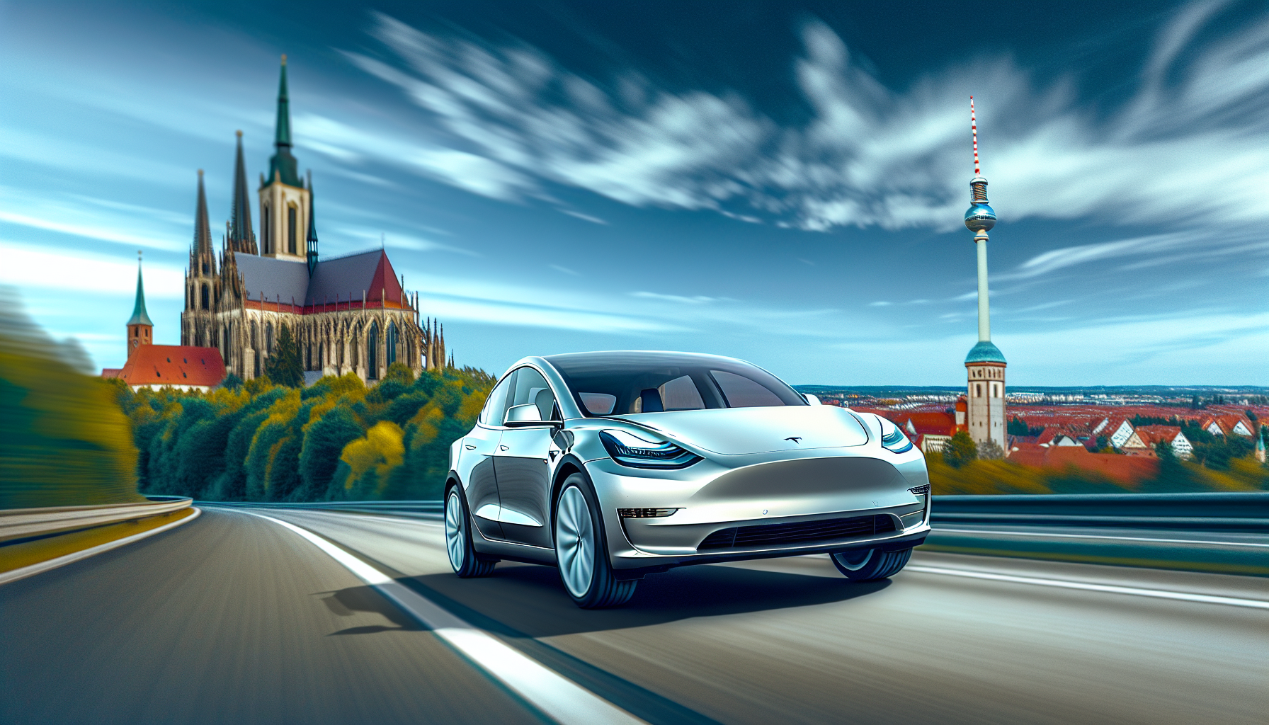 "How Tesla's Newest Update Enhances Your German Road Trip Experience" - Tesla Model Y rental in Germany
