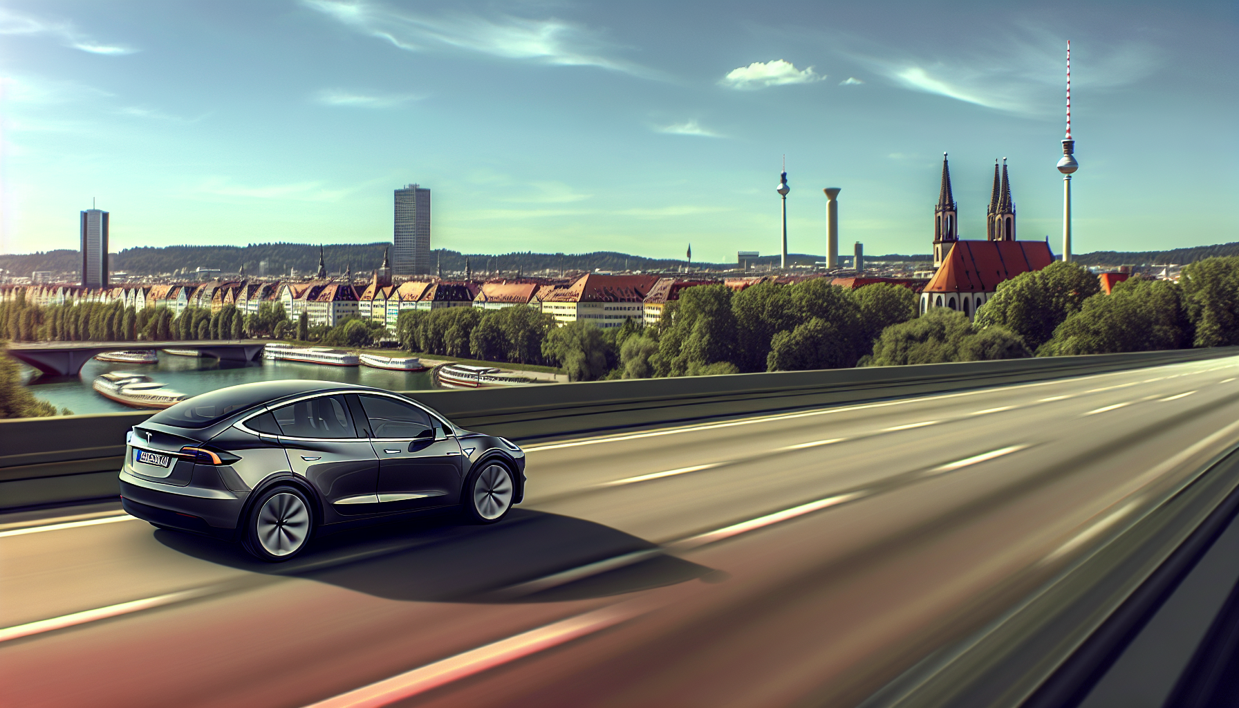"How Tesla’s Latest Update Transforms Road Trips in Germany" - Tesla Model Y rental in Germany